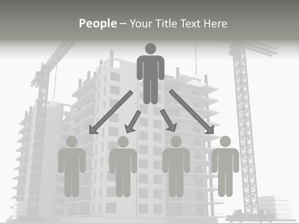 Architect Flat Engineering PowerPoint Template