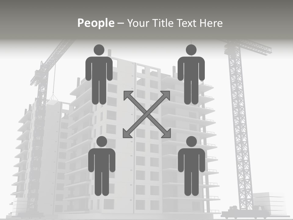 Architect Flat Engineering PowerPoint Template