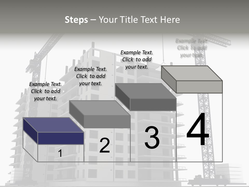 Architect Flat Engineering PowerPoint Template