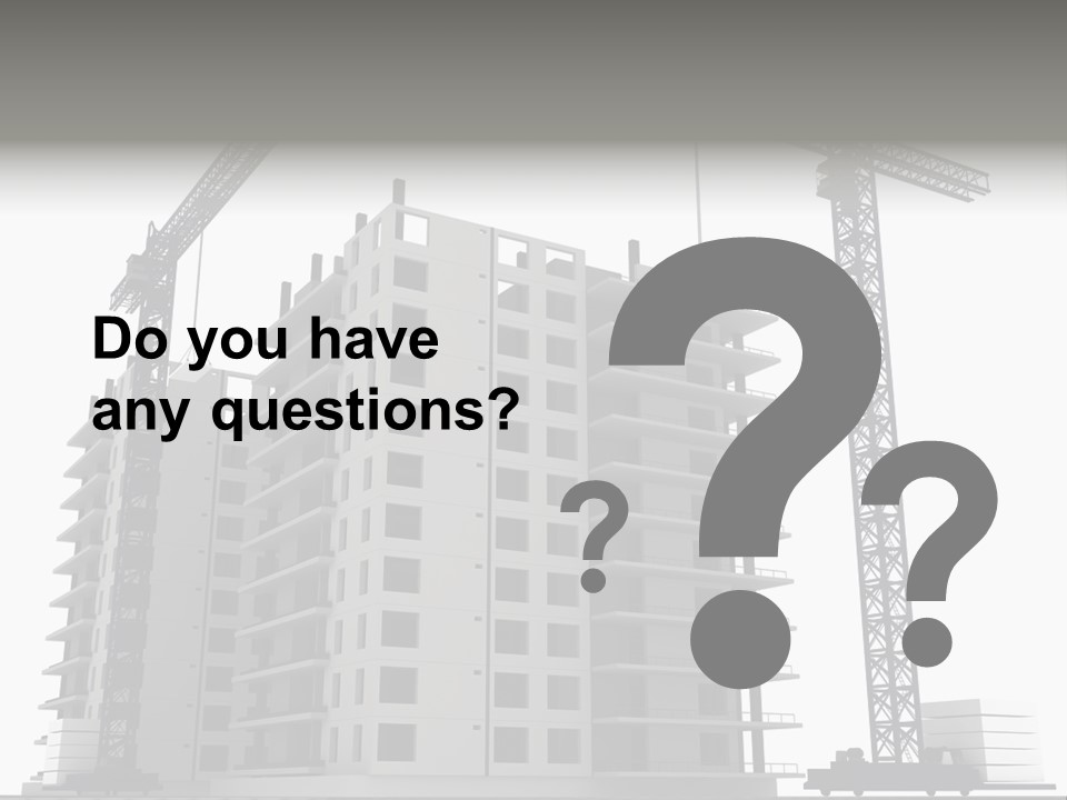 Architect Flat Engineering PowerPoint Template