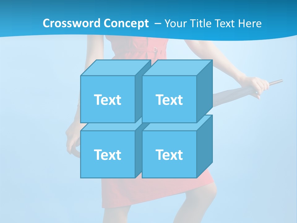 Beautiful Umbrella Pretty PowerPoint Template