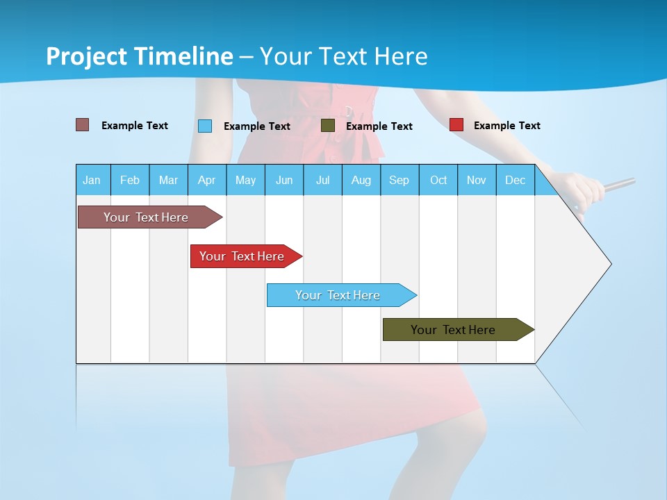 Beautiful Umbrella Pretty PowerPoint Template