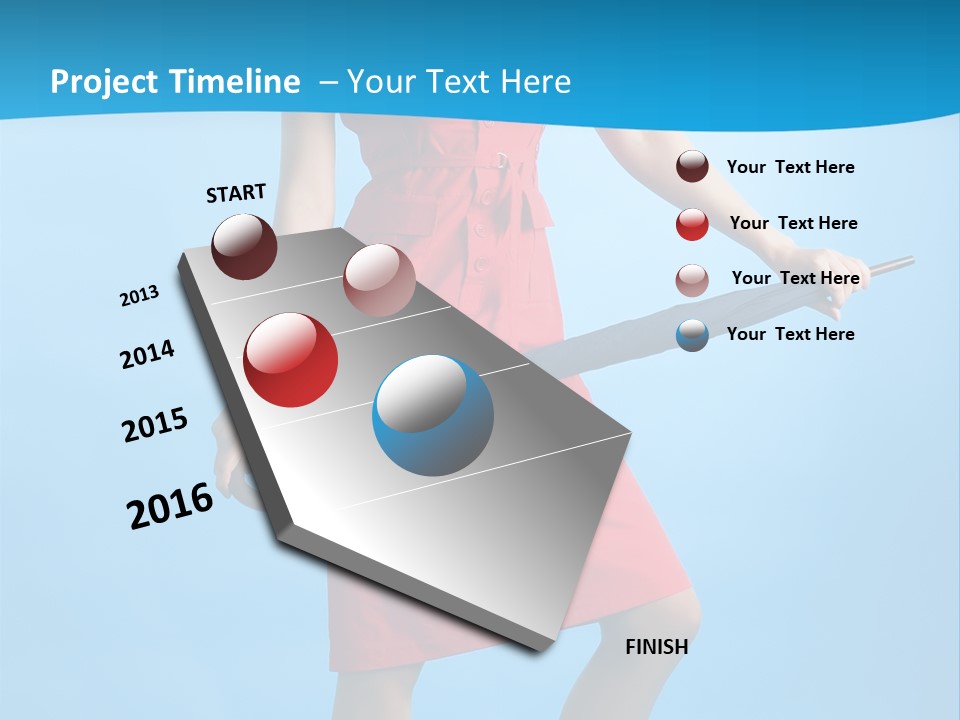 Beautiful Umbrella Pretty PowerPoint Template