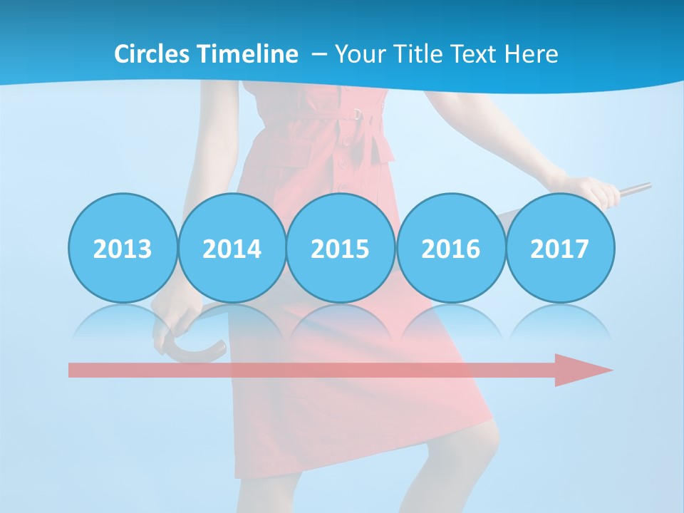 Beautiful Umbrella Pretty PowerPoint Template