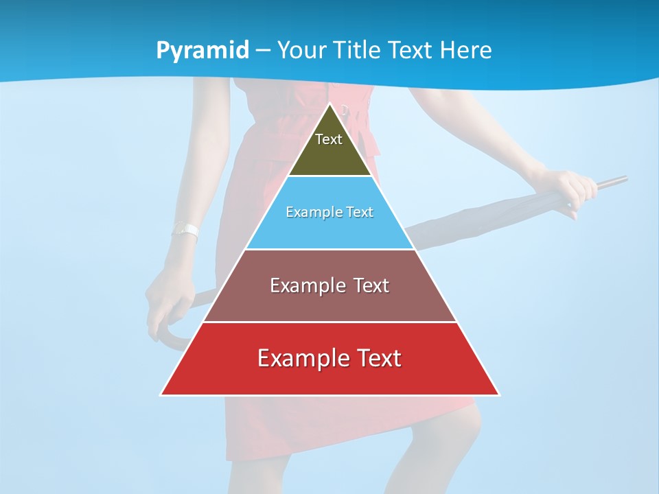 Beautiful Umbrella Pretty PowerPoint Template