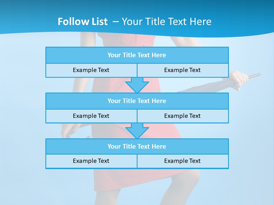 Beautiful Umbrella Pretty PowerPoint Template