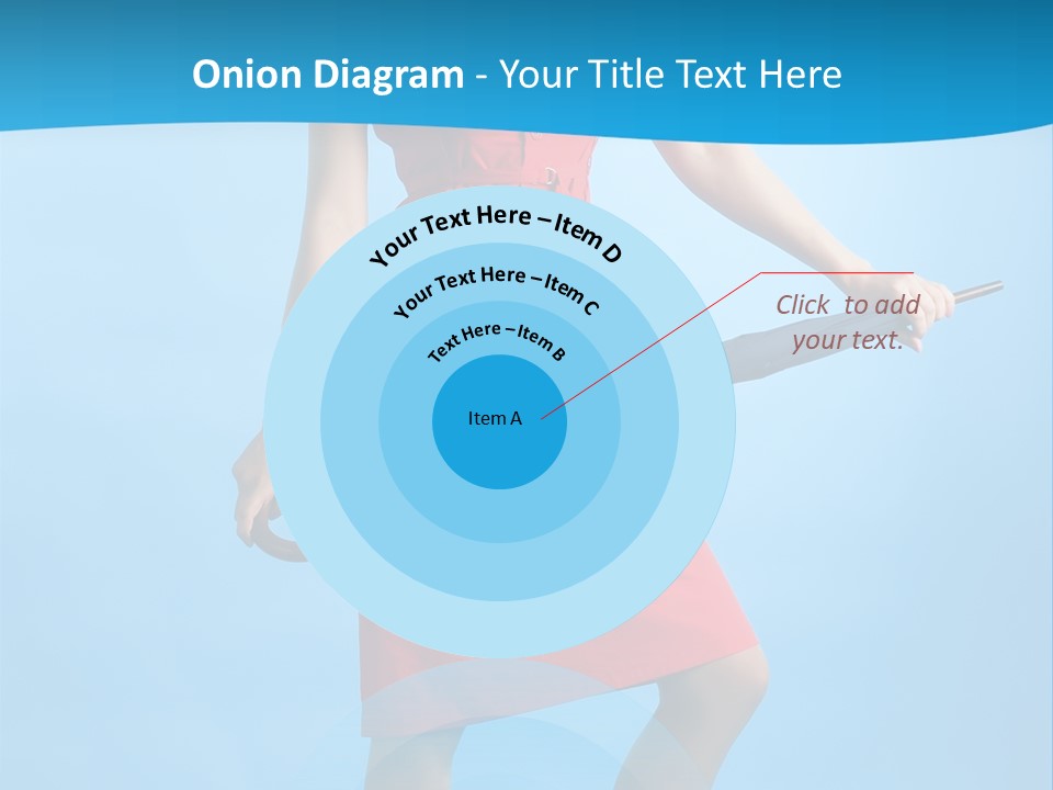 Beautiful Umbrella Pretty PowerPoint Template