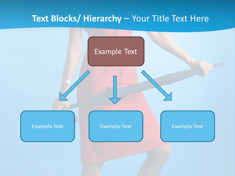 Beautiful Umbrella Pretty PowerPoint Template