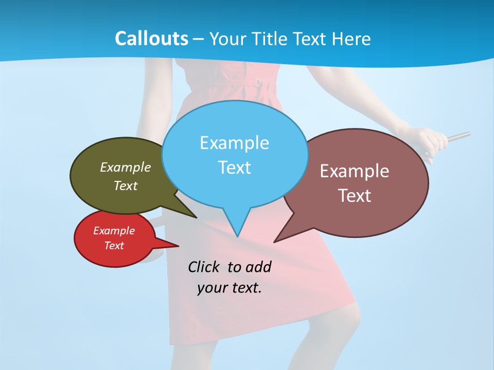 Beautiful Umbrella Pretty PowerPoint Template