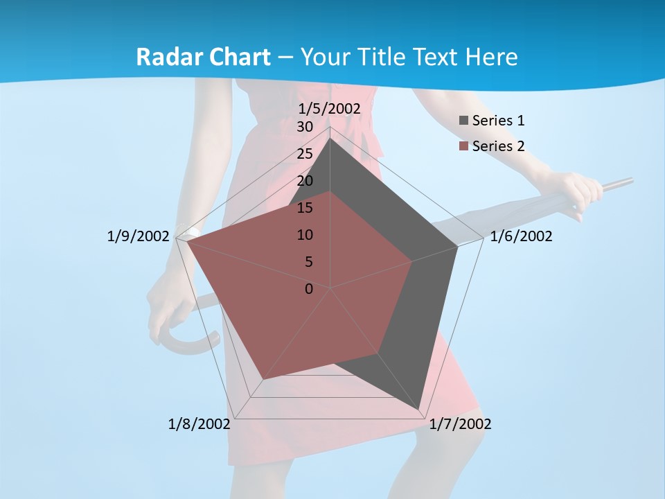 Beautiful Umbrella Pretty PowerPoint Template