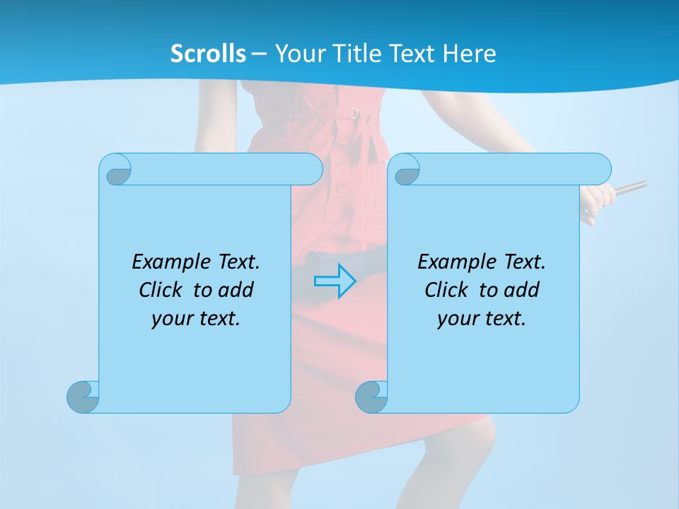 Beautiful Umbrella Pretty PowerPoint Template