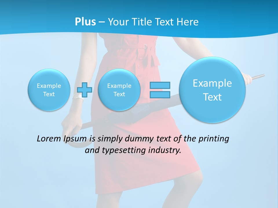 Beautiful Umbrella Pretty PowerPoint Template