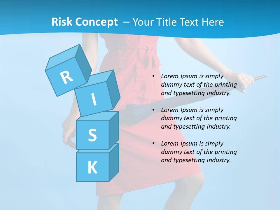 Beautiful Umbrella Pretty PowerPoint Template