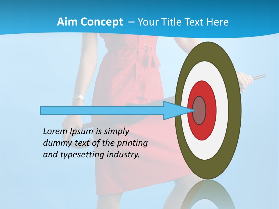 Beautiful Umbrella Pretty PowerPoint Template