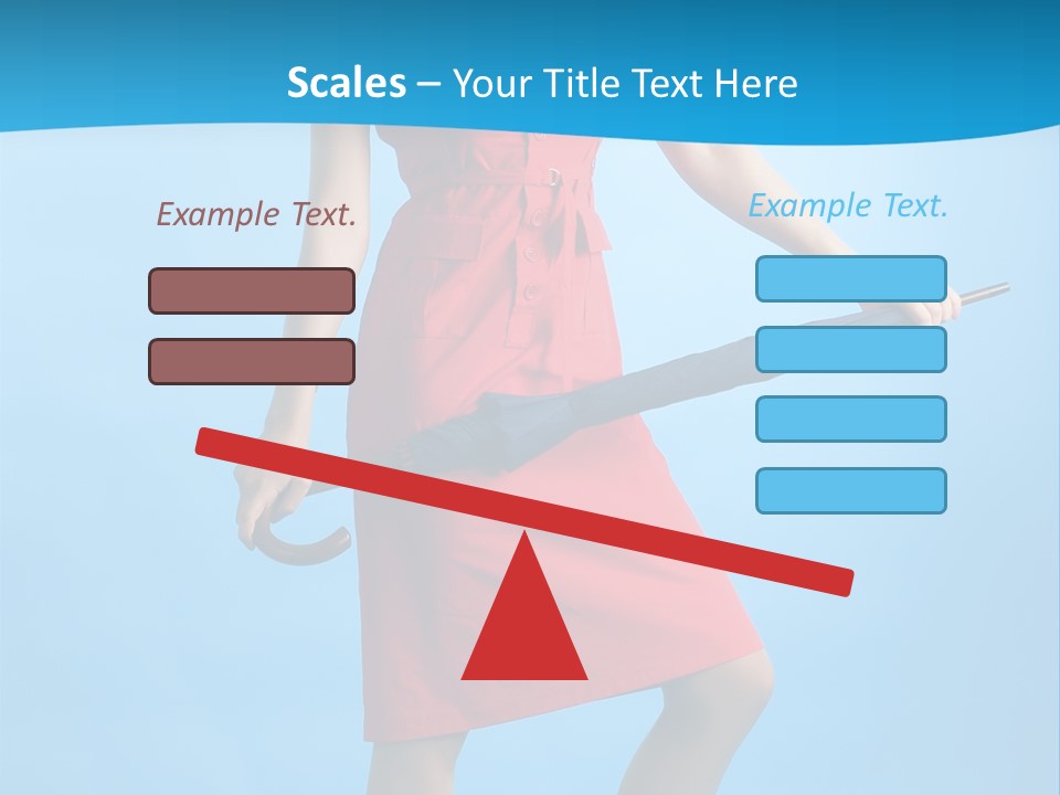 Beautiful Umbrella Pretty PowerPoint Template