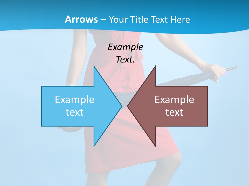 Beautiful Umbrella Pretty PowerPoint Template