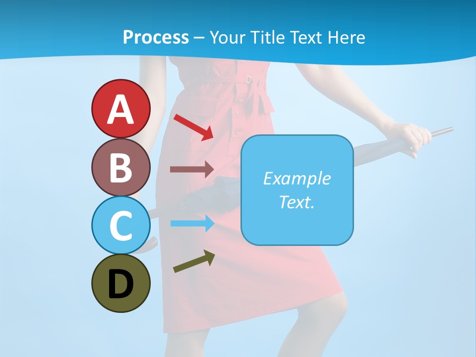 Beautiful Umbrella Pretty PowerPoint Template