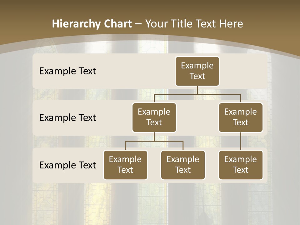 Arch Prayer Burst PowerPoint Template