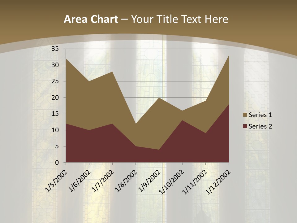 Arch Prayer Burst PowerPoint Template