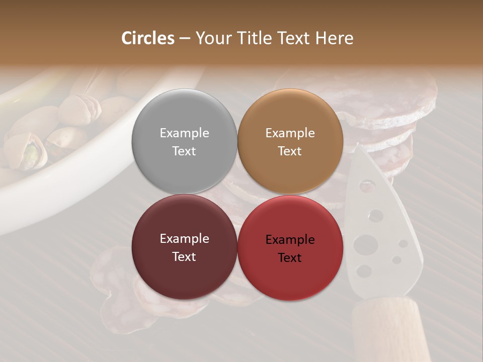 Tradition Knife Carbohydrate PowerPoint Template