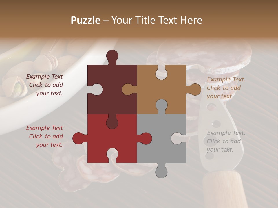 Tradition Knife Carbohydrate PowerPoint Template