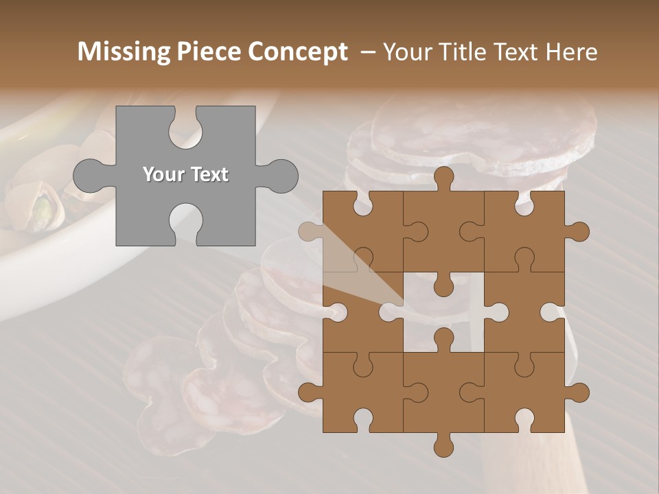 Tradition Knife Carbohydrate PowerPoint Template