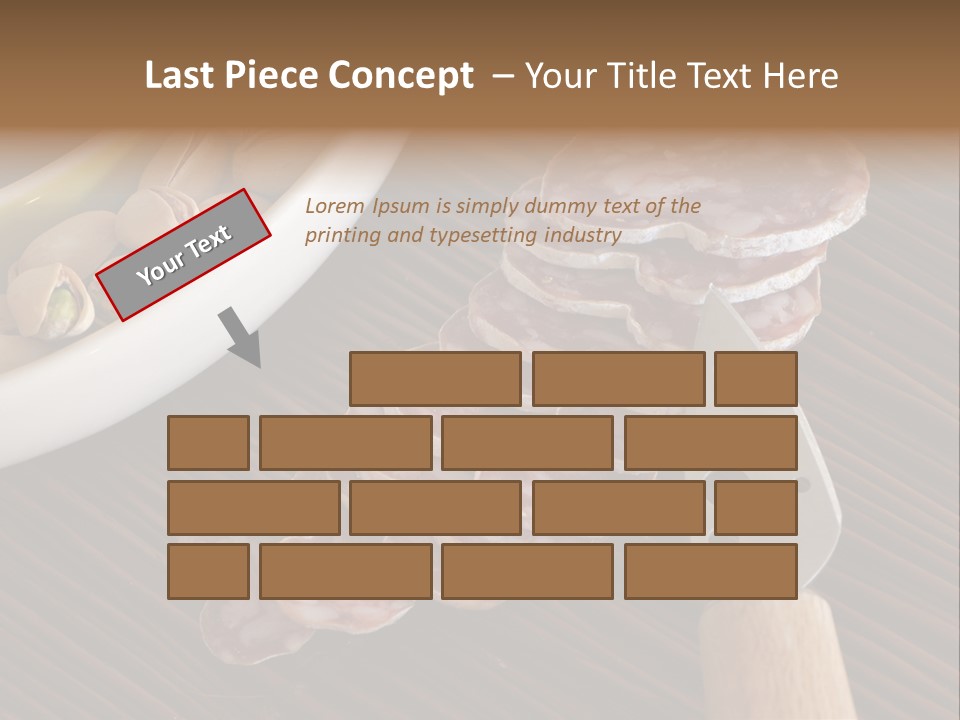 Tradition Knife Carbohydrate PowerPoint Template