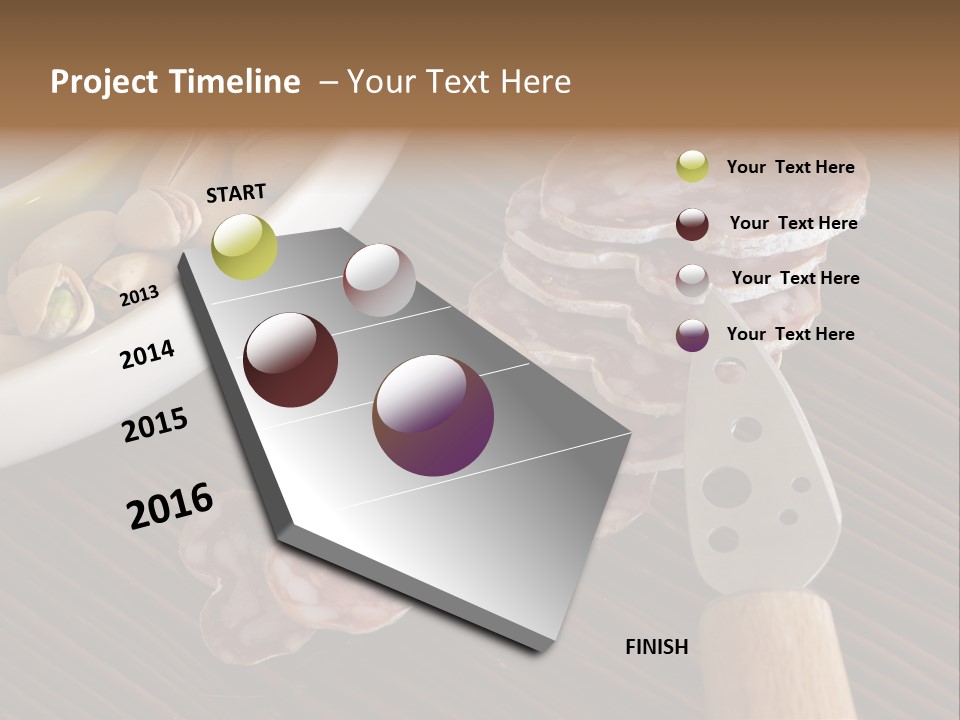 Tradition Knife Carbohydrate PowerPoint Template