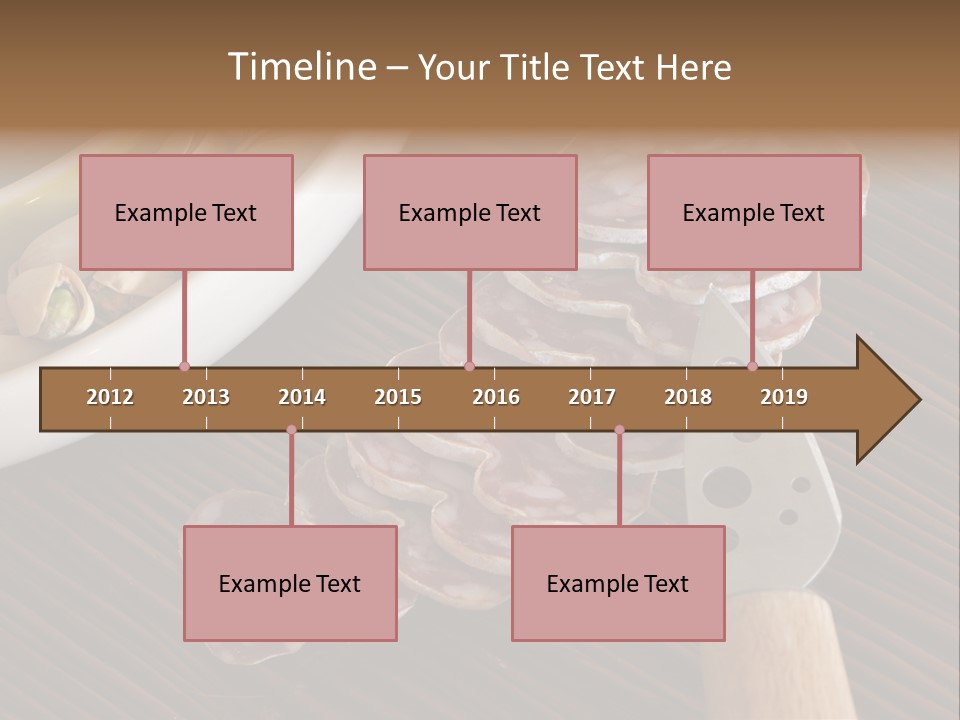 Tradition Knife Carbohydrate PowerPoint Template