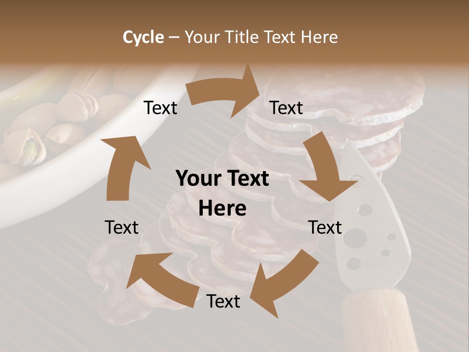 Tradition Knife Carbohydrate PowerPoint Template