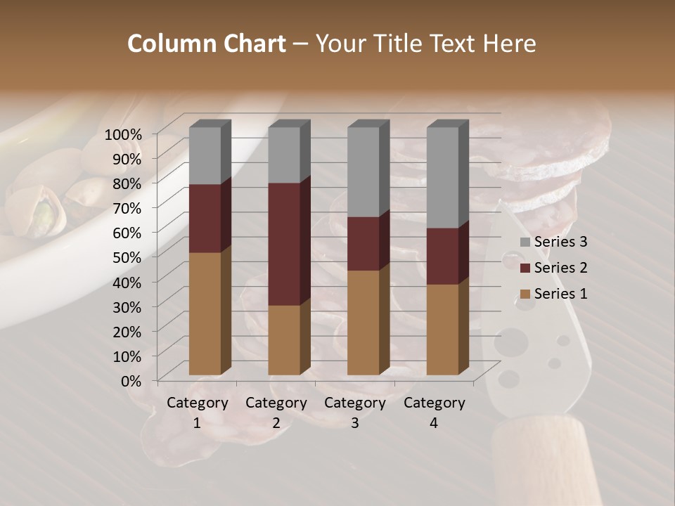 Tradition Knife Carbohydrate PowerPoint Template