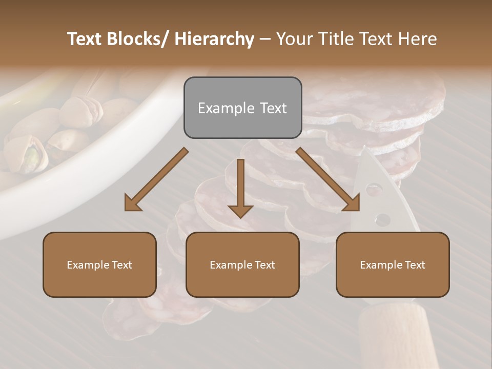 Tradition Knife Carbohydrate PowerPoint Template