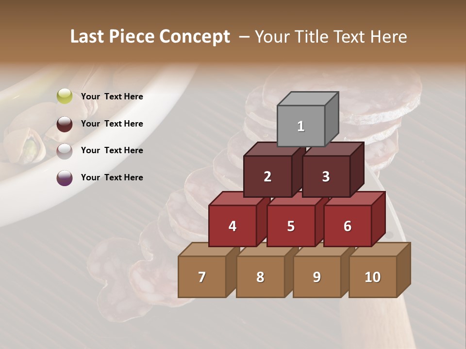 Tradition Knife Carbohydrate PowerPoint Template