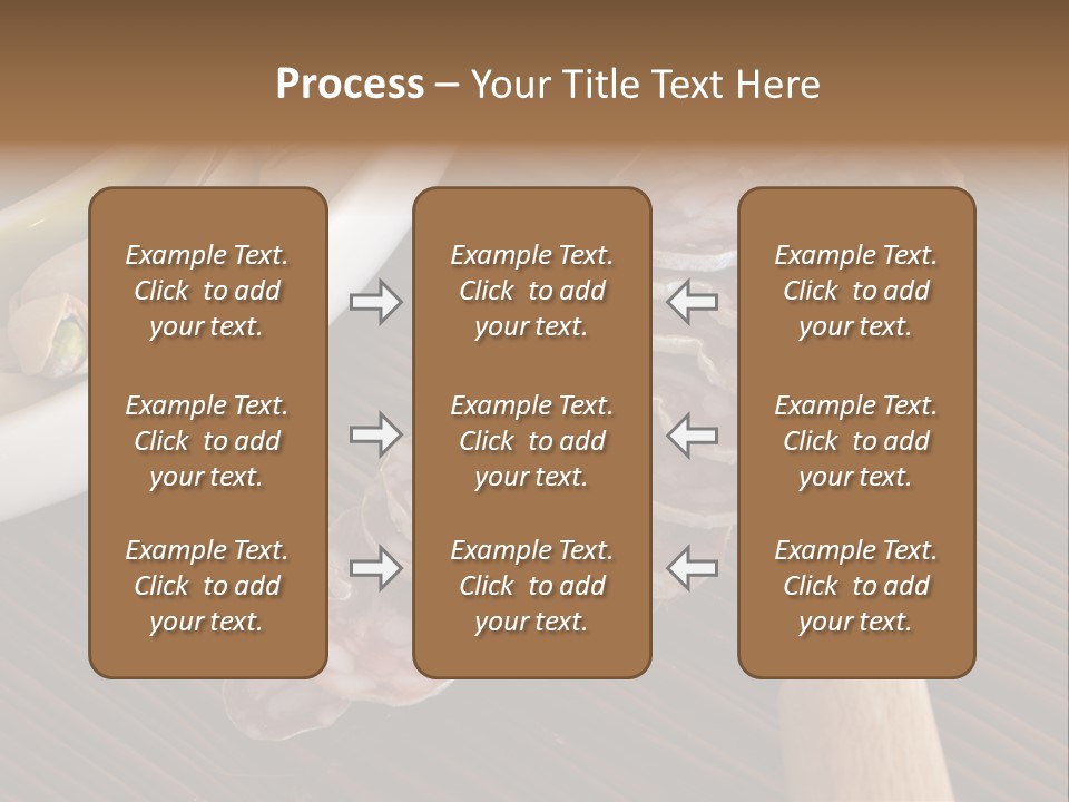 Tradition Knife Carbohydrate PowerPoint Template