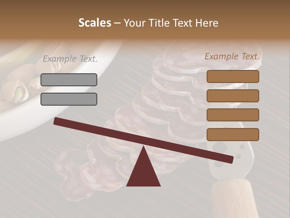 Tradition Knife Carbohydrate PowerPoint Template