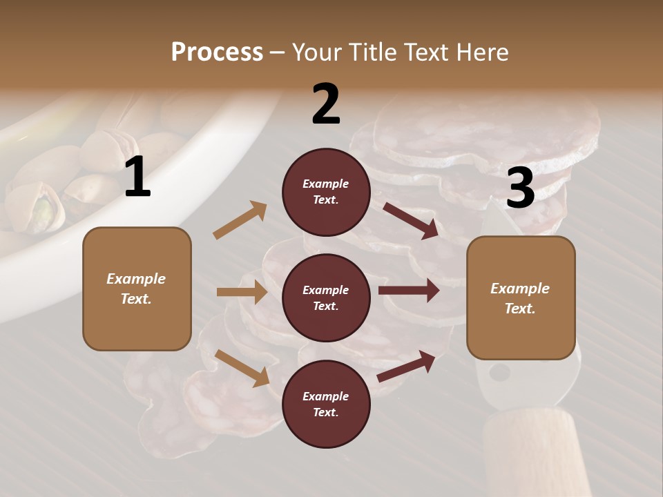Tradition Knife Carbohydrate PowerPoint Template
