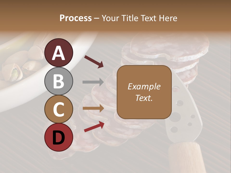 Tradition Knife Carbohydrate PowerPoint Template