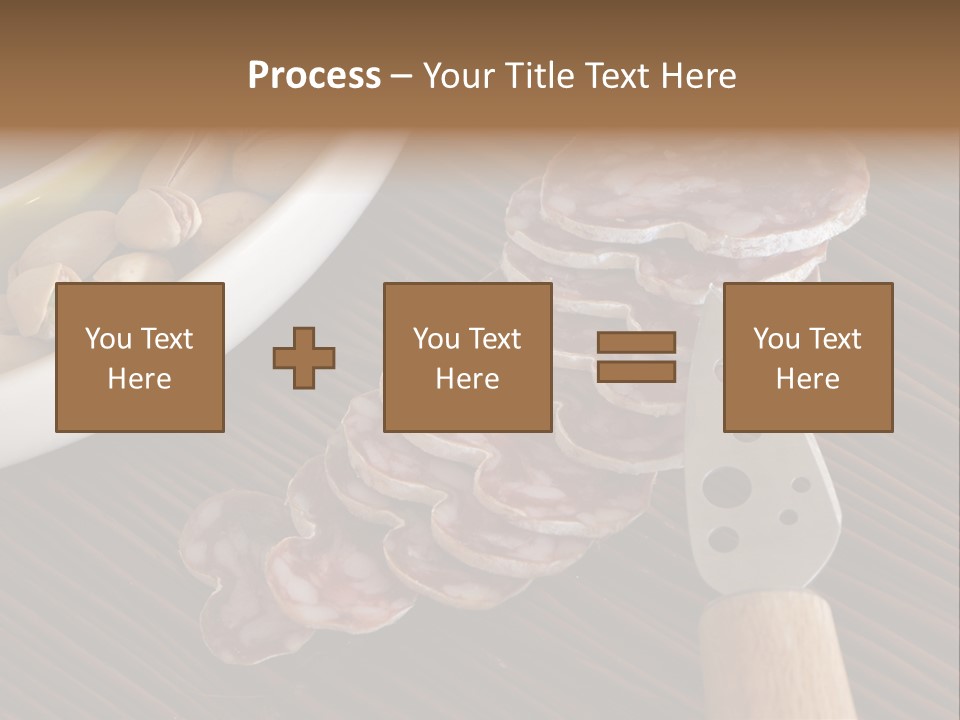 Tradition Knife Carbohydrate PowerPoint Template