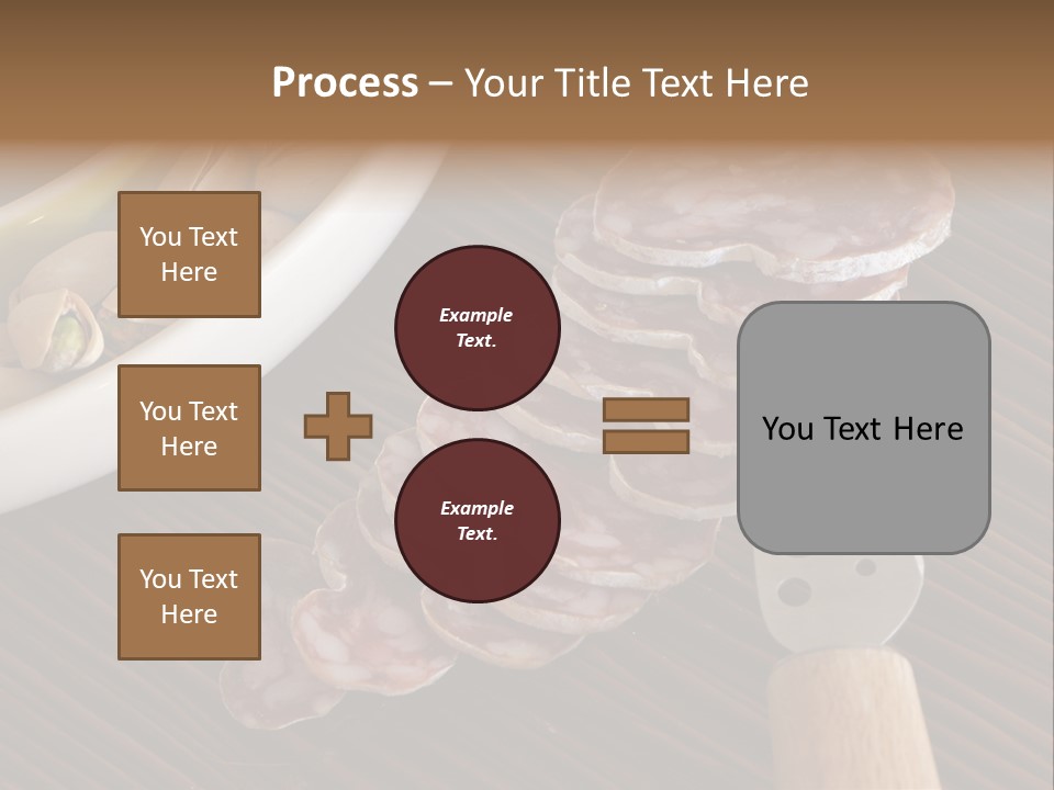 Tradition Knife Carbohydrate PowerPoint Template