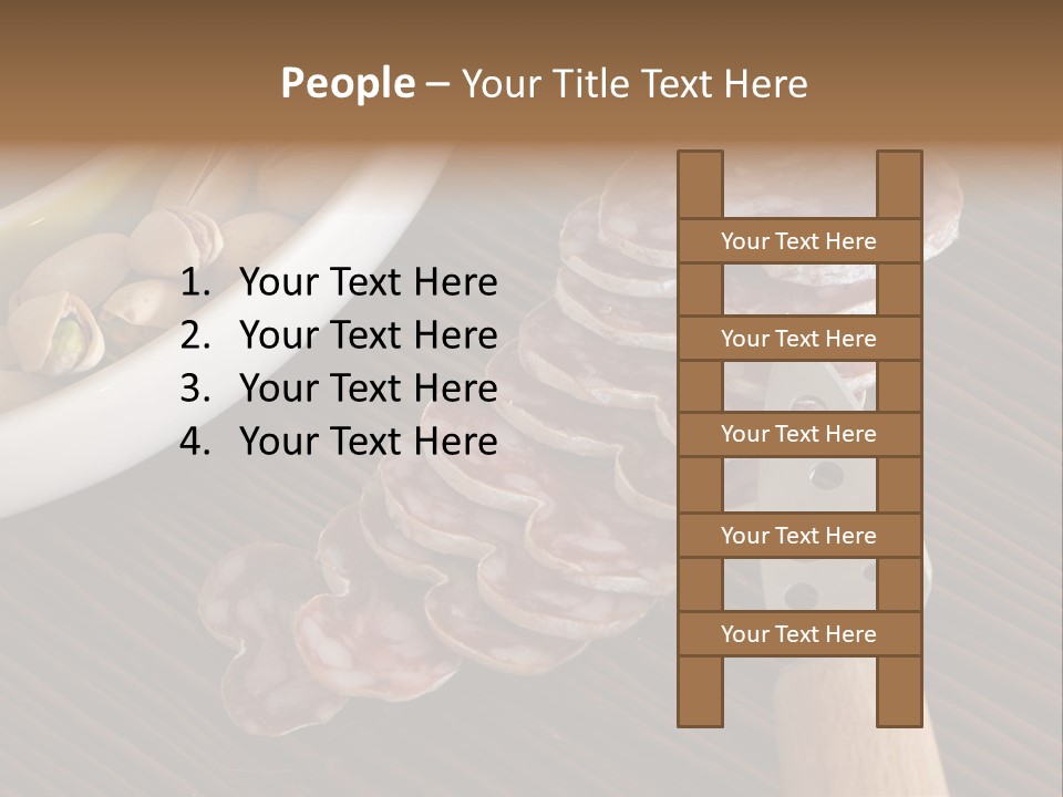 Tradition Knife Carbohydrate PowerPoint Template