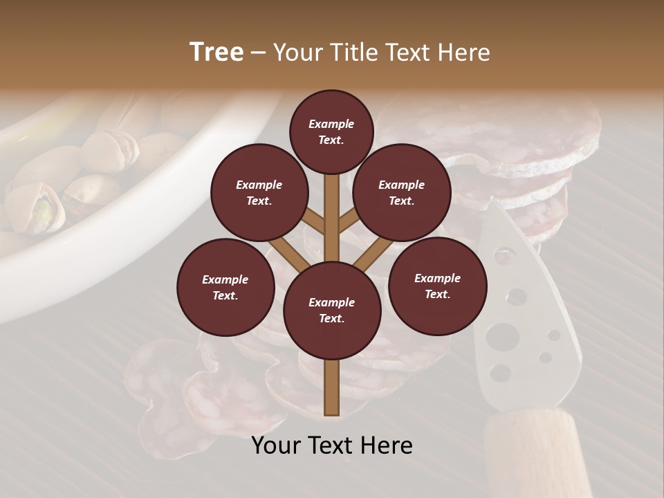 Tradition Knife Carbohydrate PowerPoint Template