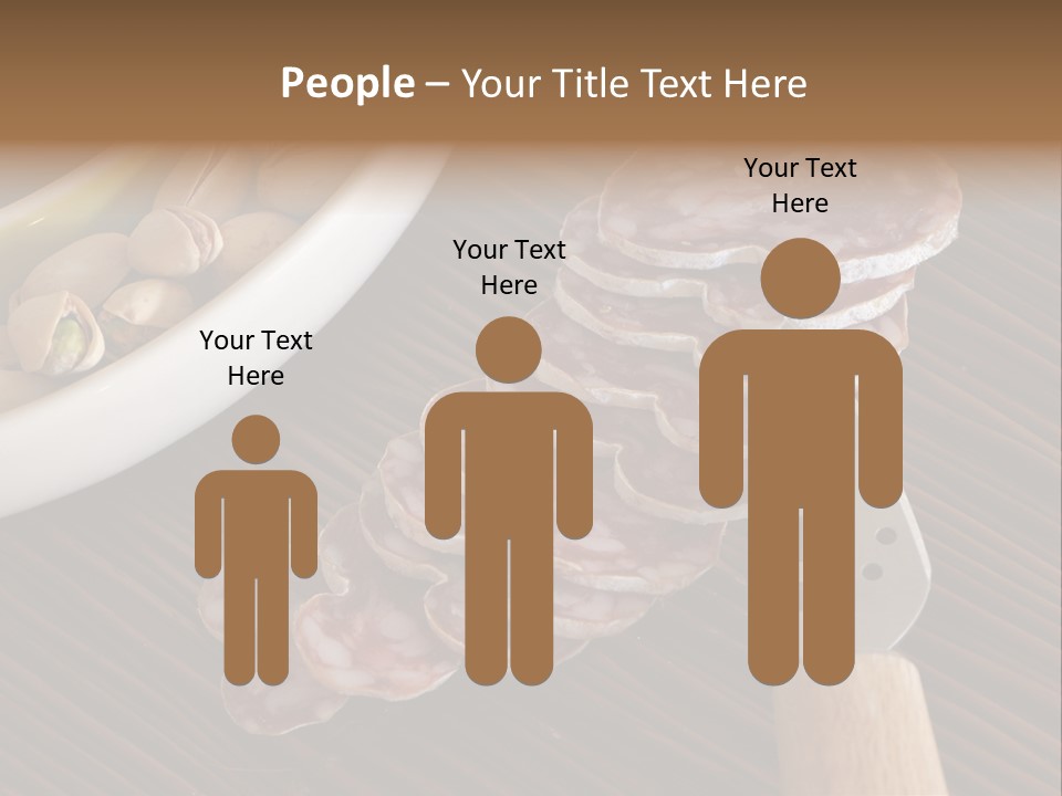 Tradition Knife Carbohydrate PowerPoint Template