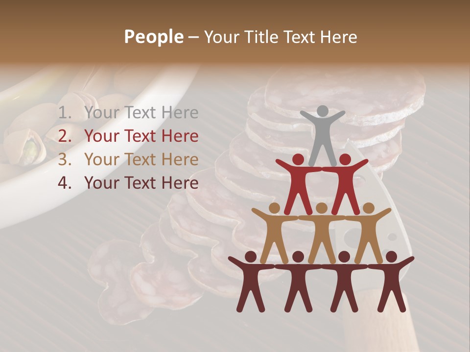 Tradition Knife Carbohydrate PowerPoint Template