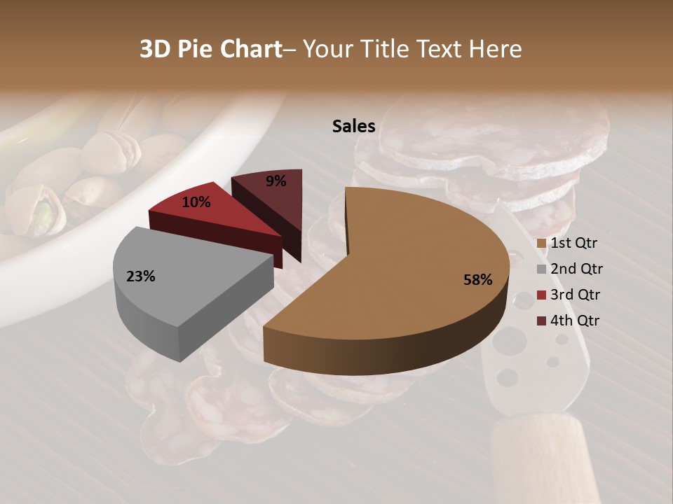 Tradition Knife Carbohydrate PowerPoint Template