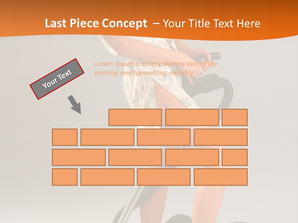 Cleaning House Household PowerPoint Template