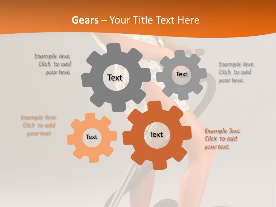 Cleaning House Household PowerPoint Template