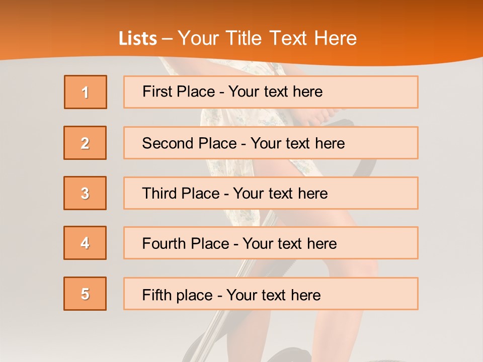 Cleaning House Household PowerPoint Template