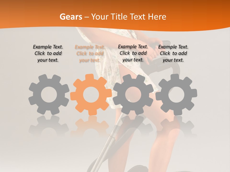 Cleaning House Household PowerPoint Template