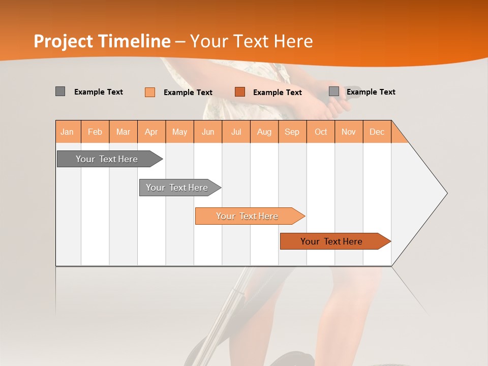 Cleaning House Household PowerPoint Template