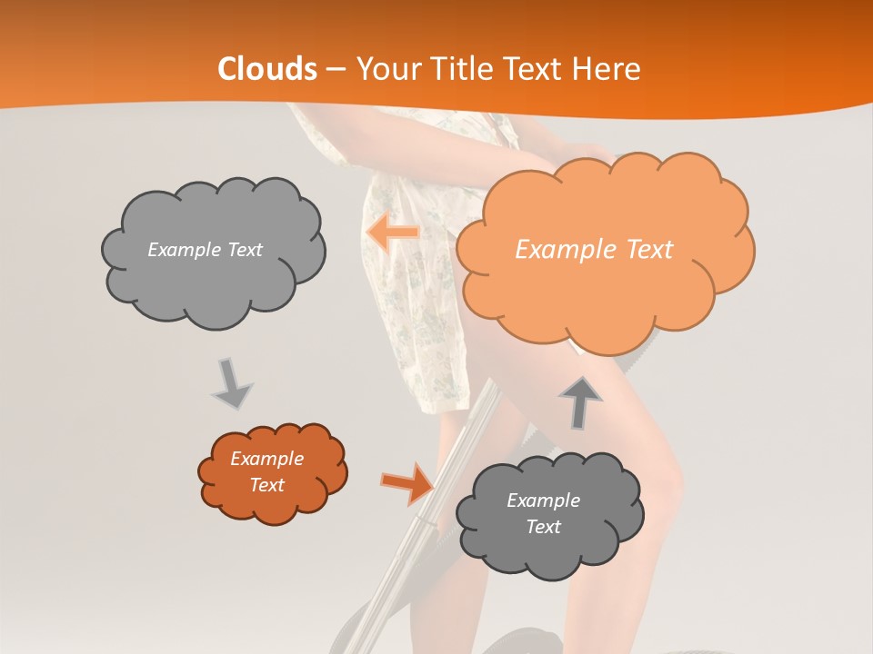 Cleaning House Household PowerPoint Template